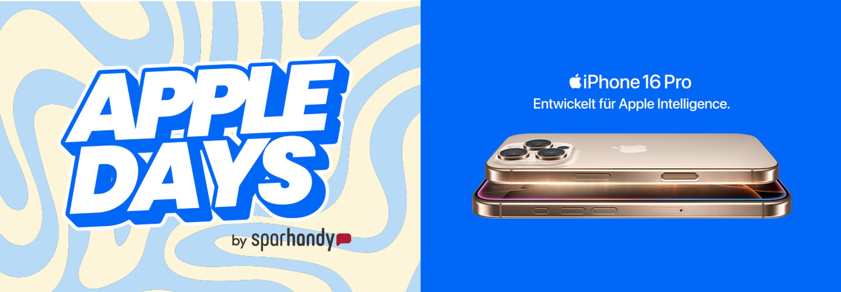 Angebote - iPhone 16 Pro - Apple Days Header