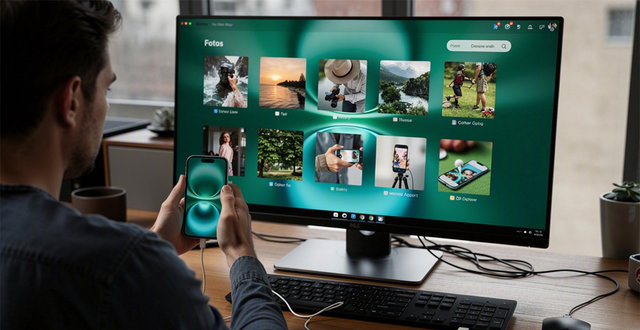 Bilder von iPhone auf PC übertragen