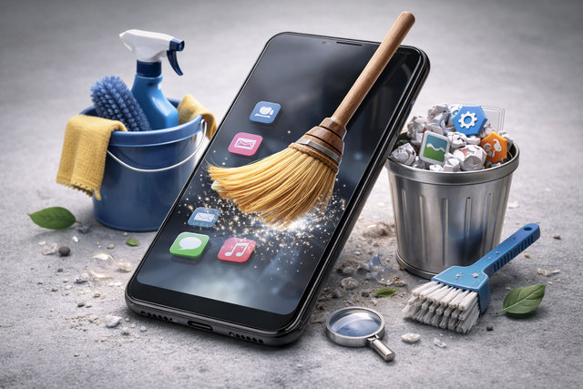  Handy bereinigen & Cache leeren