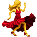 Tanzende Frau