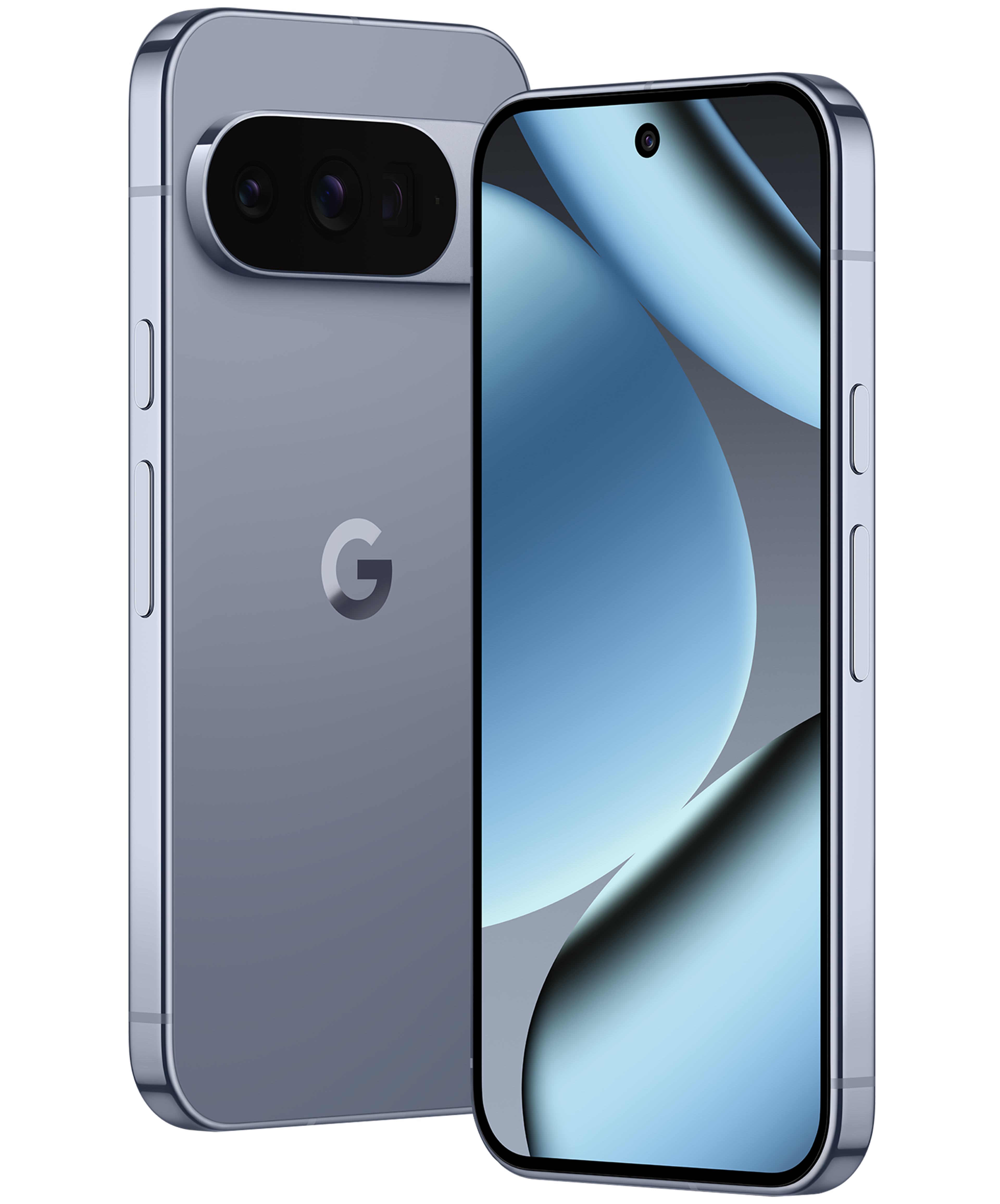 Google Pixel 10 Pro - Front/ Rückansicht - Obsidian