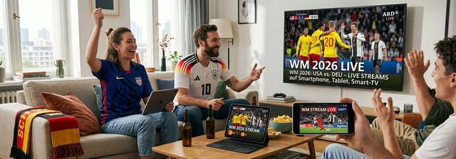 Fußball-WM 2026 live streamen