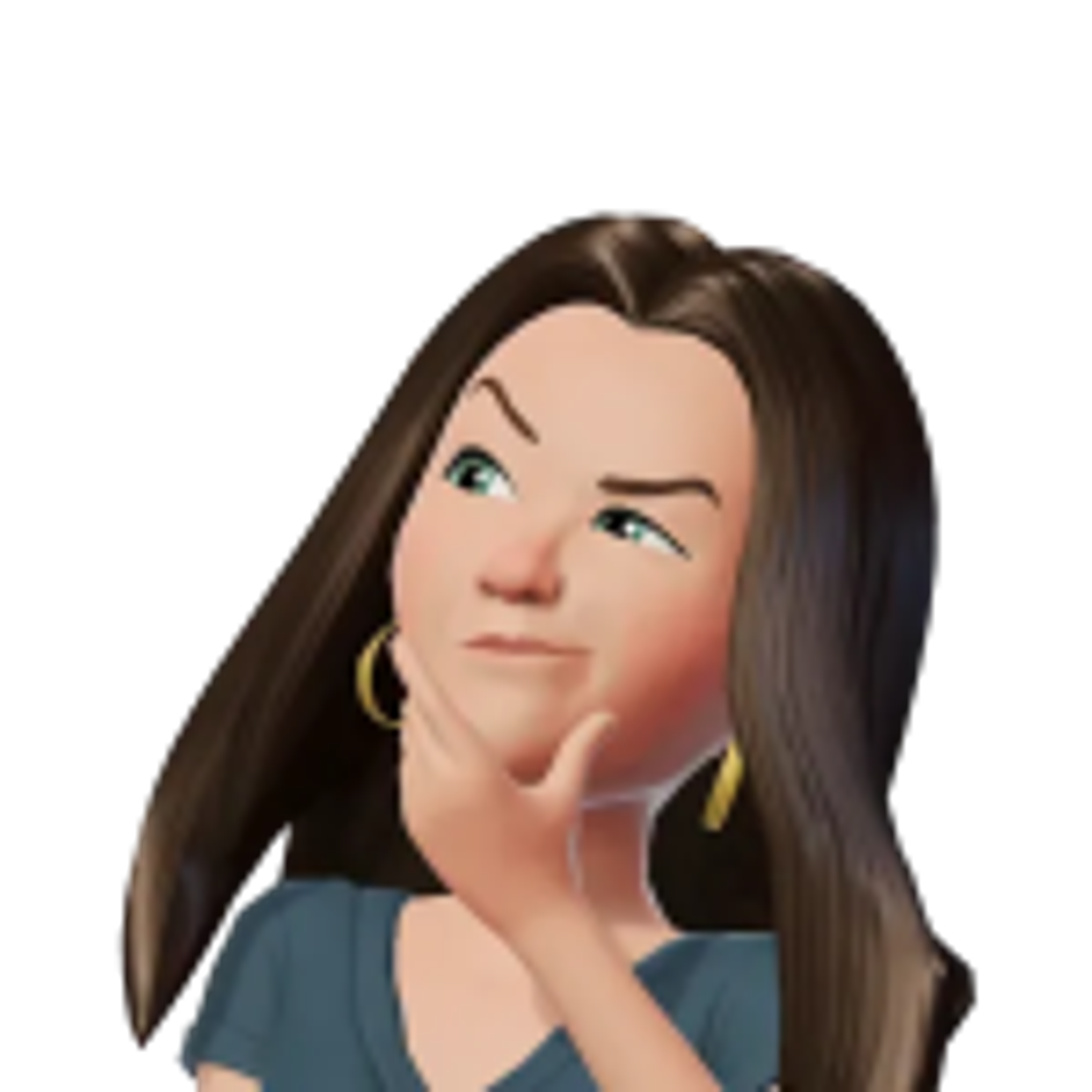 WhatsApp Avatare Sticker - misstrauisch