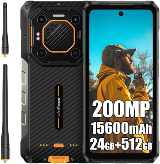 Ulefone Armor 26 Ultra - Vor Rück Ansicht Ulefone Armor 26 Ultra