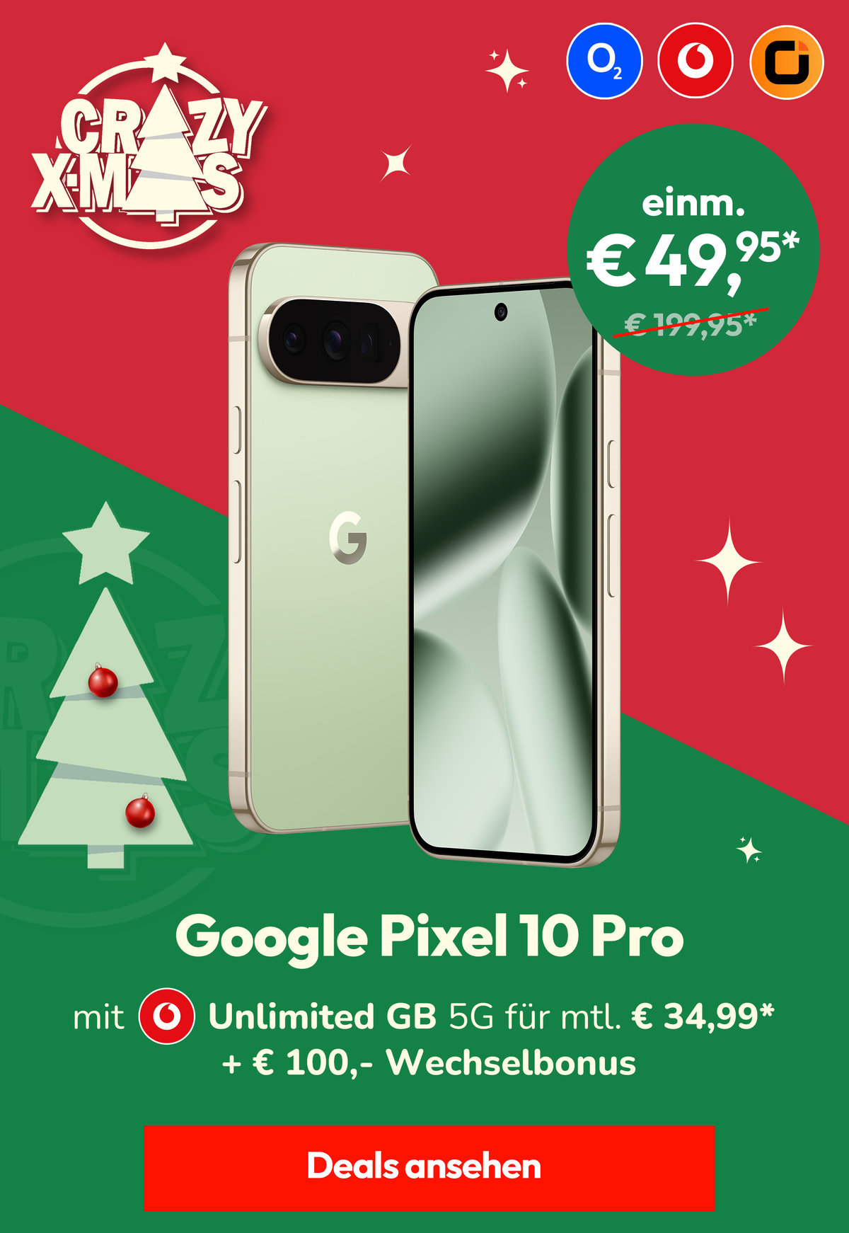 Google Pixel 10 Pro - Christmas Sammelseite