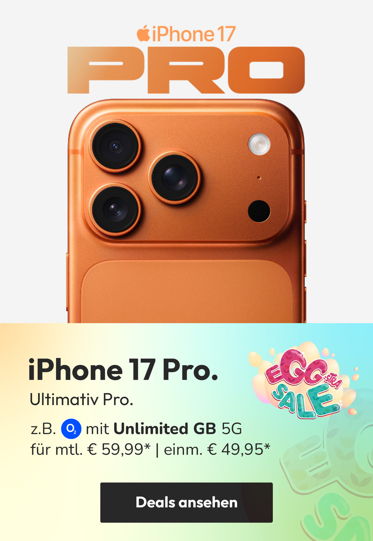 Angebote iPhone 17 Serie - iPhone 17 Pro Fokus