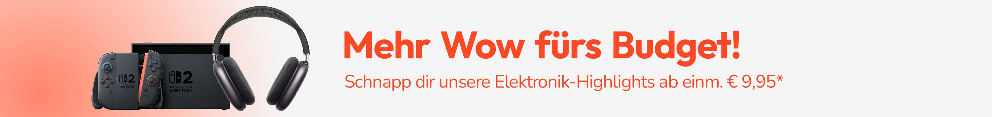 Elektronikbanner - Deals