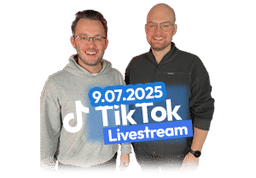 Promobanner - Ankündigung TikTok LiveStream Bild