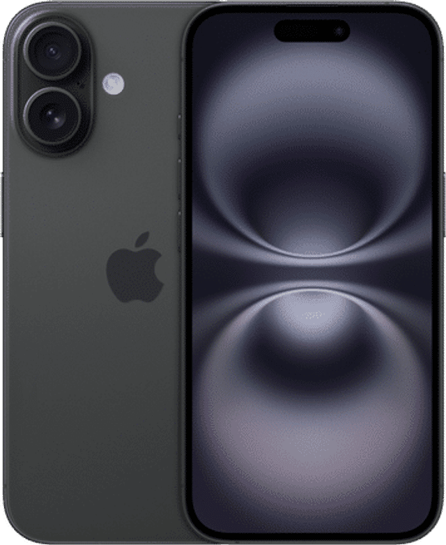 iPhone 16 Vorder-/Rückansicht iPhone 16