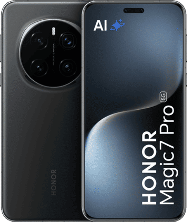 Honor Magic7 Pro Vorder-/ Rückansicht HONOR Magic7 Pro