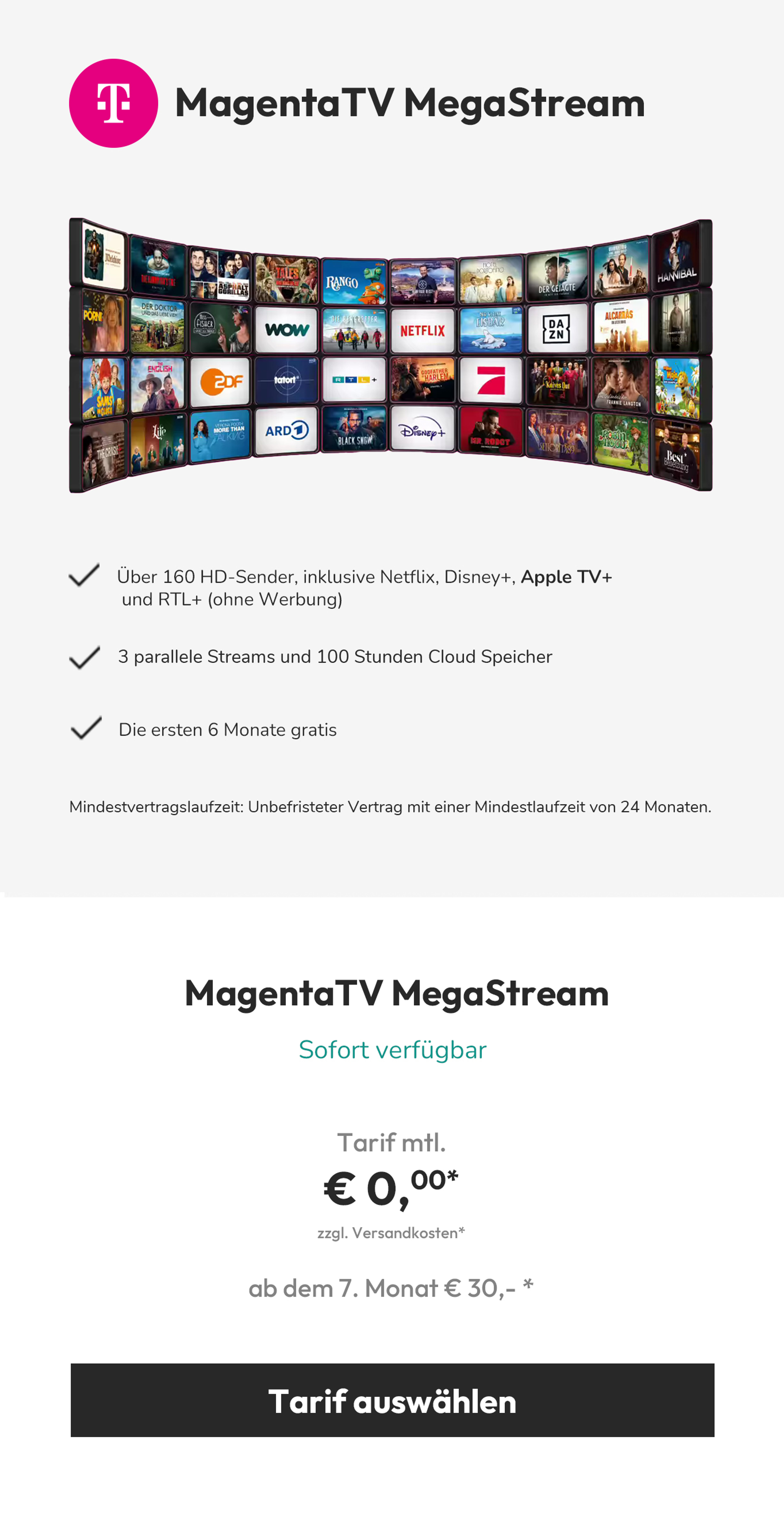 MagentaTV Megastream