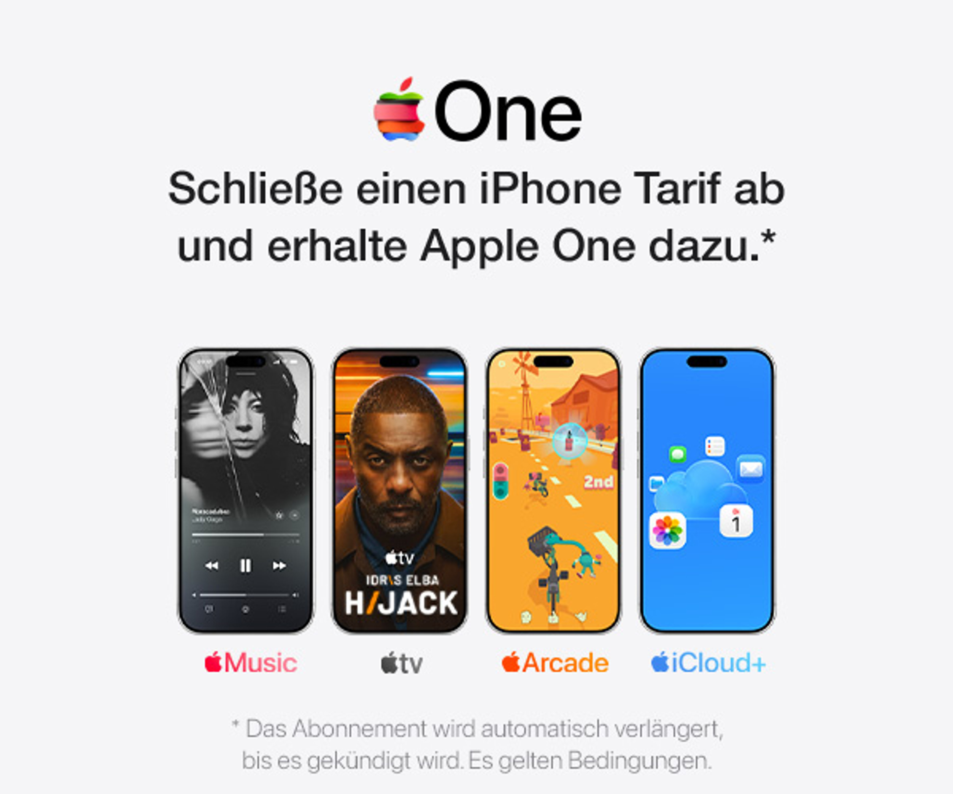 Apple One - 3 Monate kostenlos*