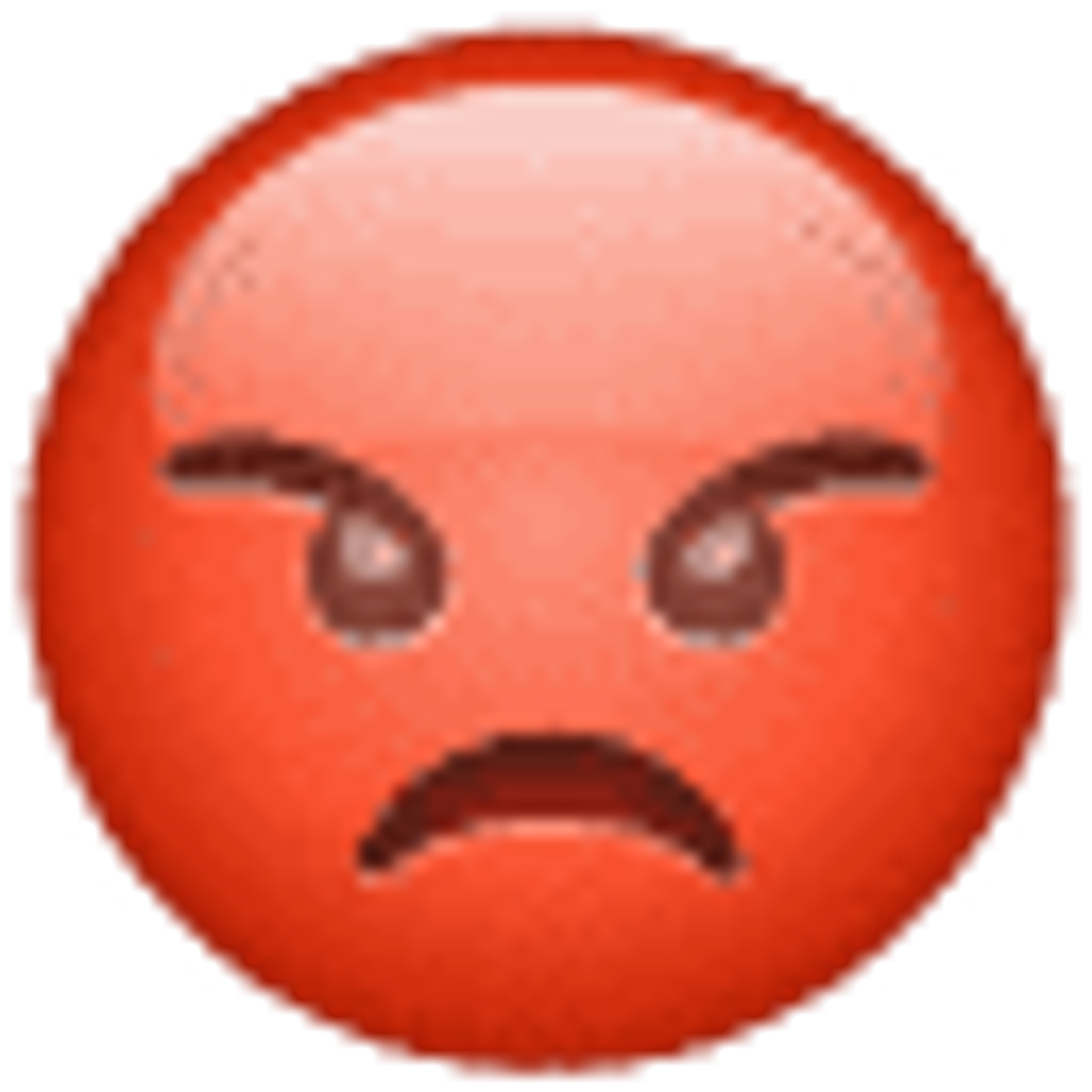 Schmollendes Gesicht