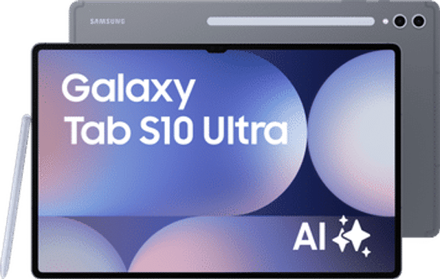 Samsung Galaxy Tab S10 Ultra Vorder-/ Rückansicht Samsung Galaxy Tab S10 Ultra