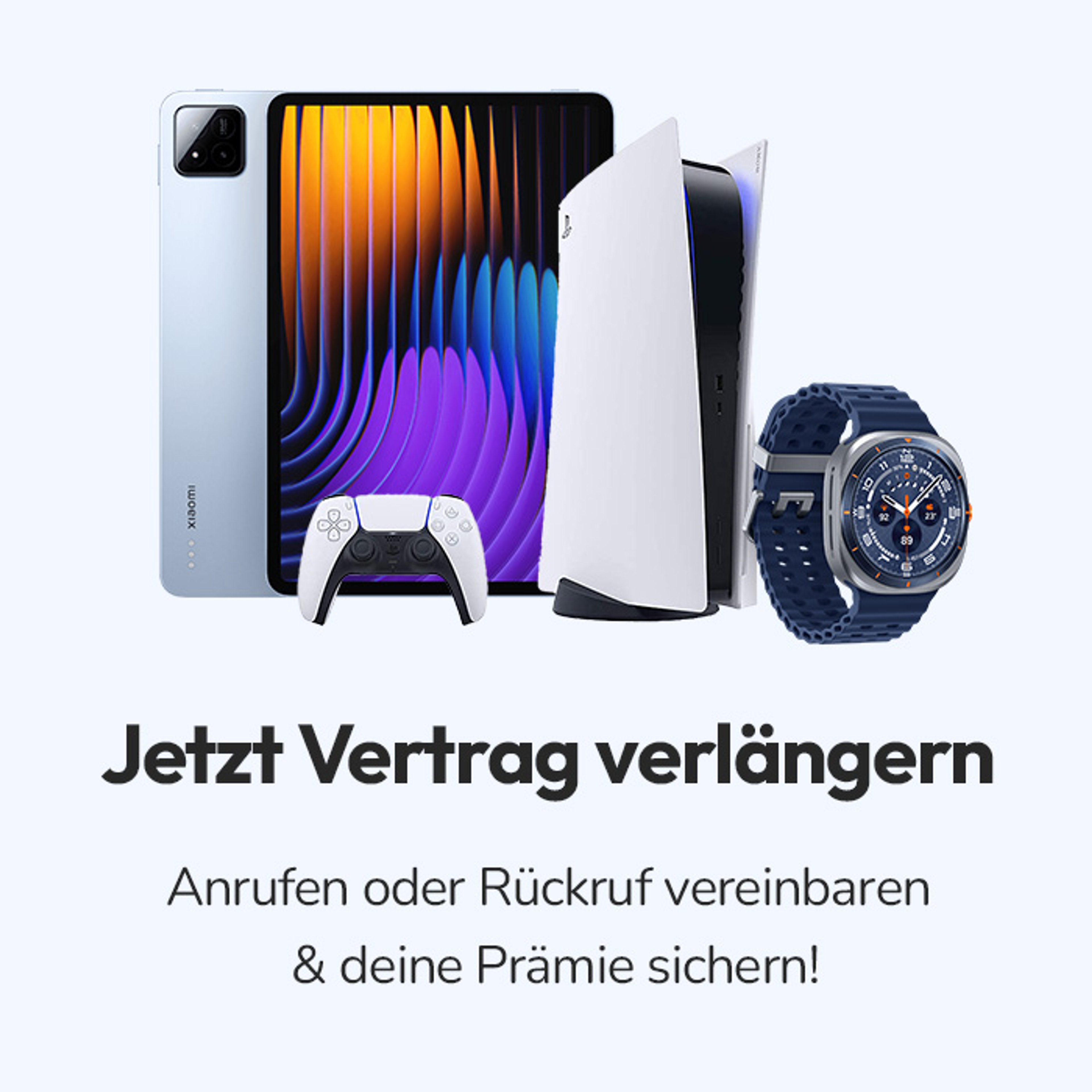 Jetzt Vertrag verlängern