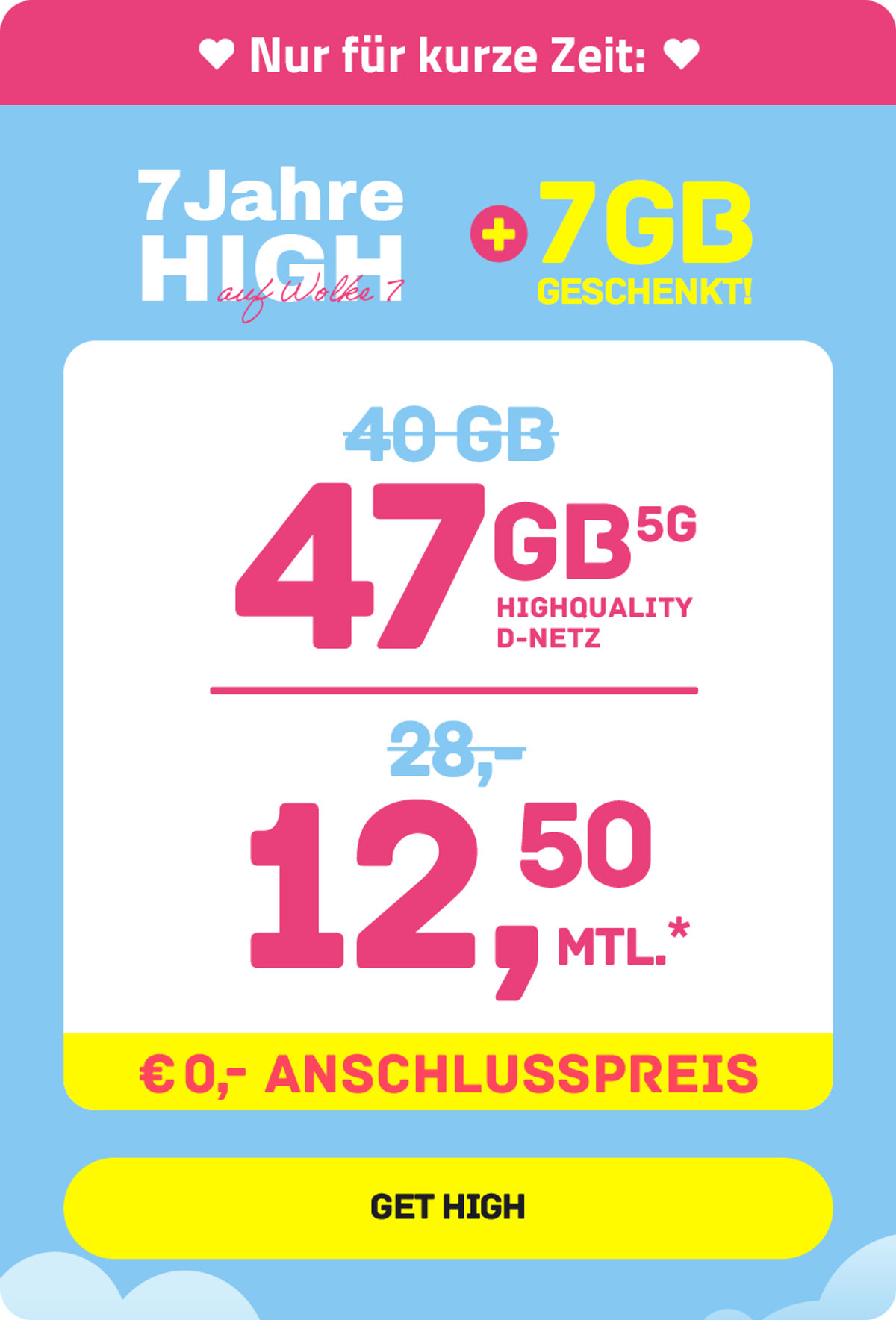 Startseite -  High 40 5G Teaserbild