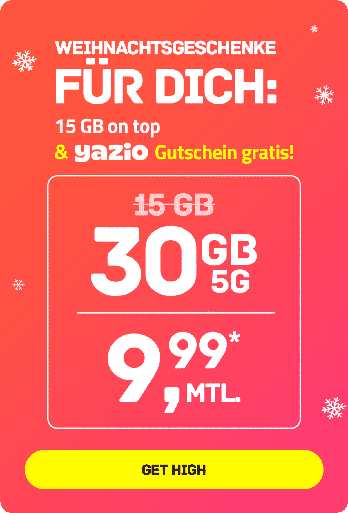 Startseite -  High M Teaserbild Yazio