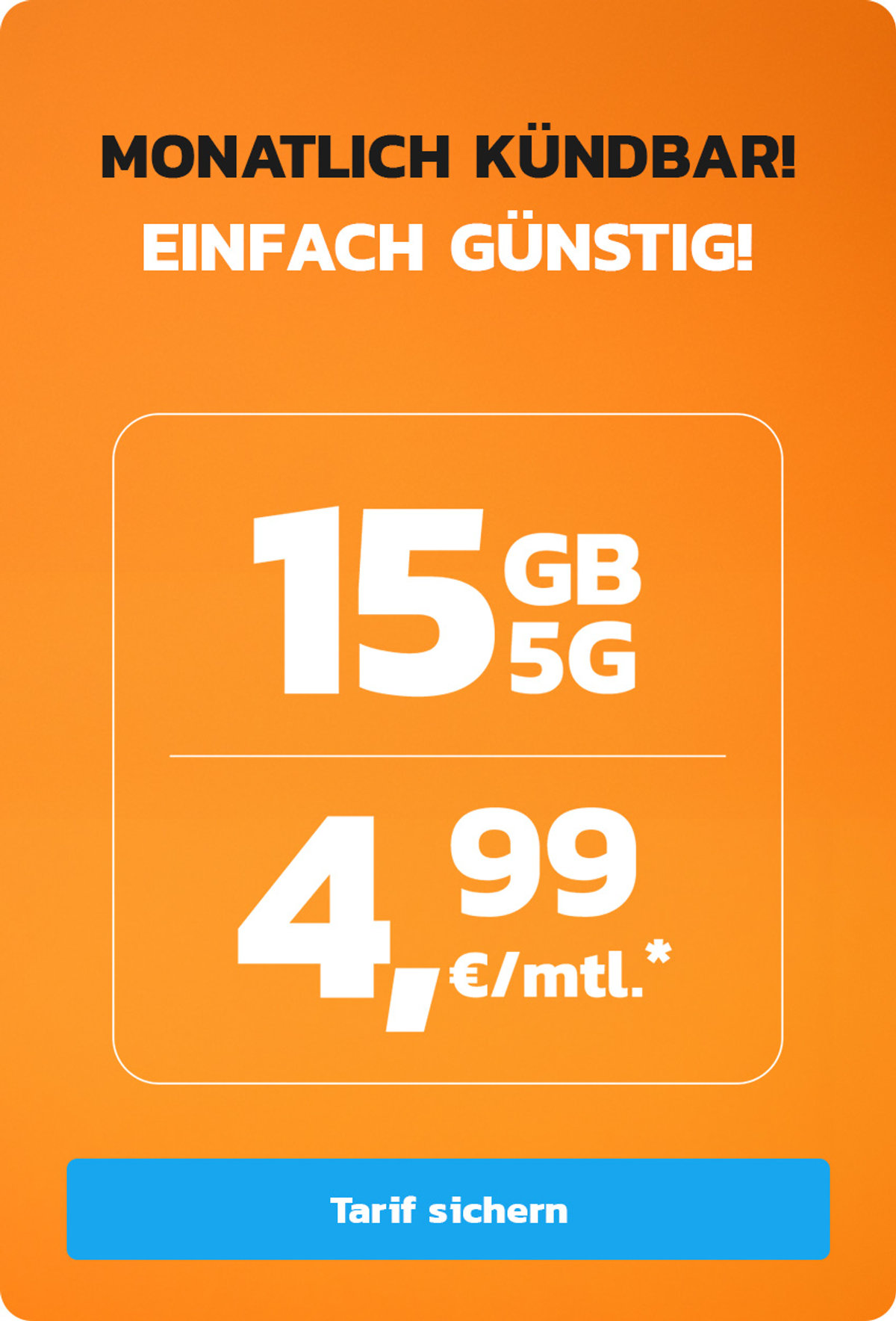 Image 15 GB für 4,99 Offer