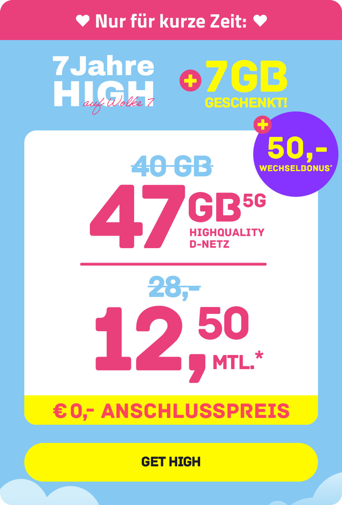Startseite - High 40 5G Teaserbild