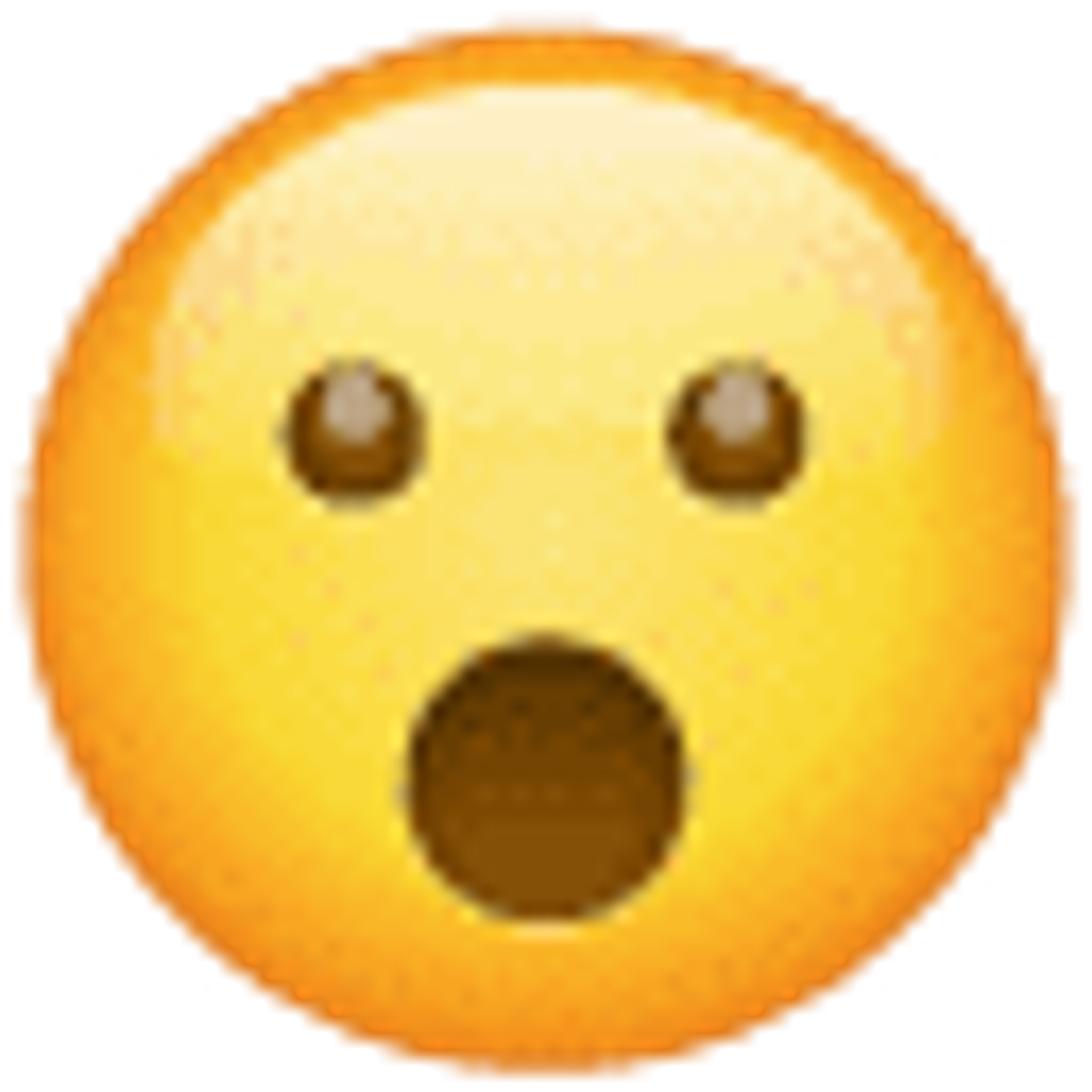 Gesicht mit offenem Mund