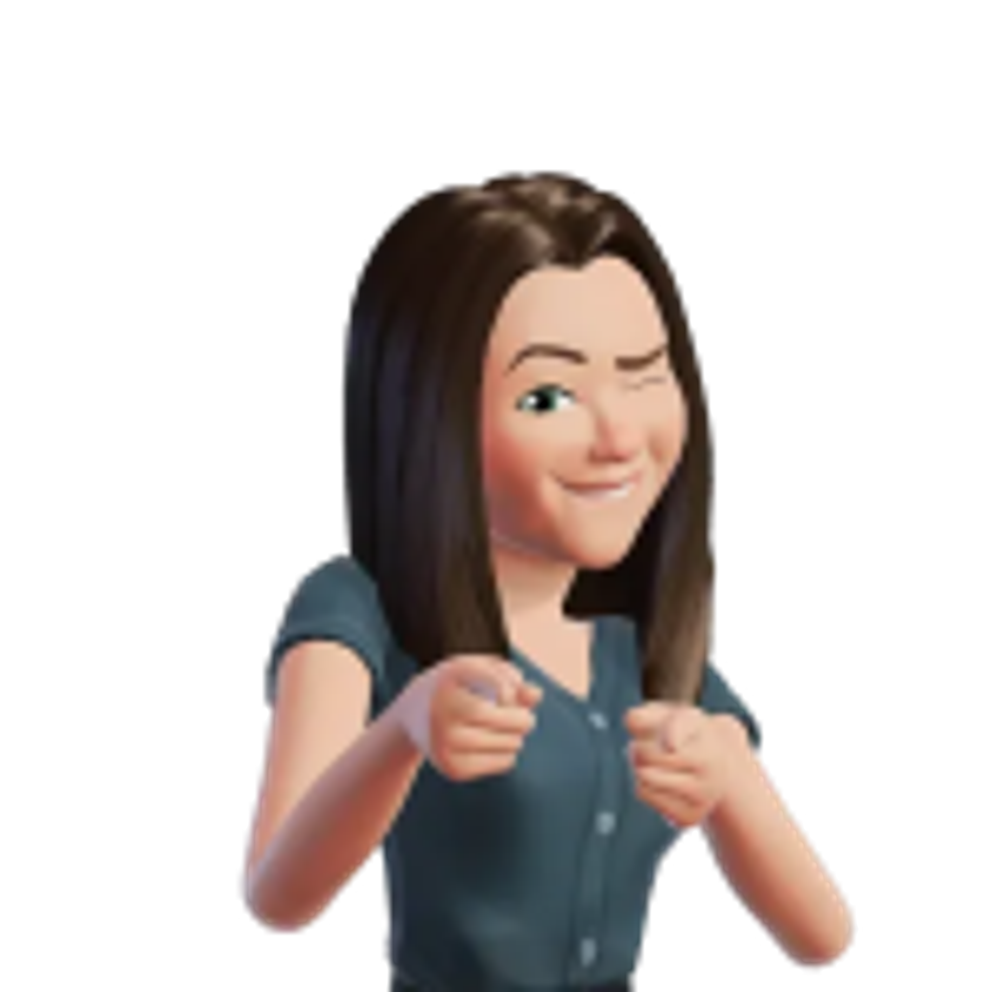 WhatsApp Avatare Sticker Auf sein Gegenüber zeigen