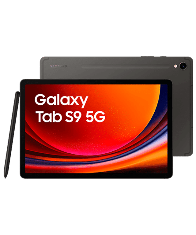 Samsung Galaxy Tab S9  Front-/Rückansicht Samsung Galaxy Tab S9