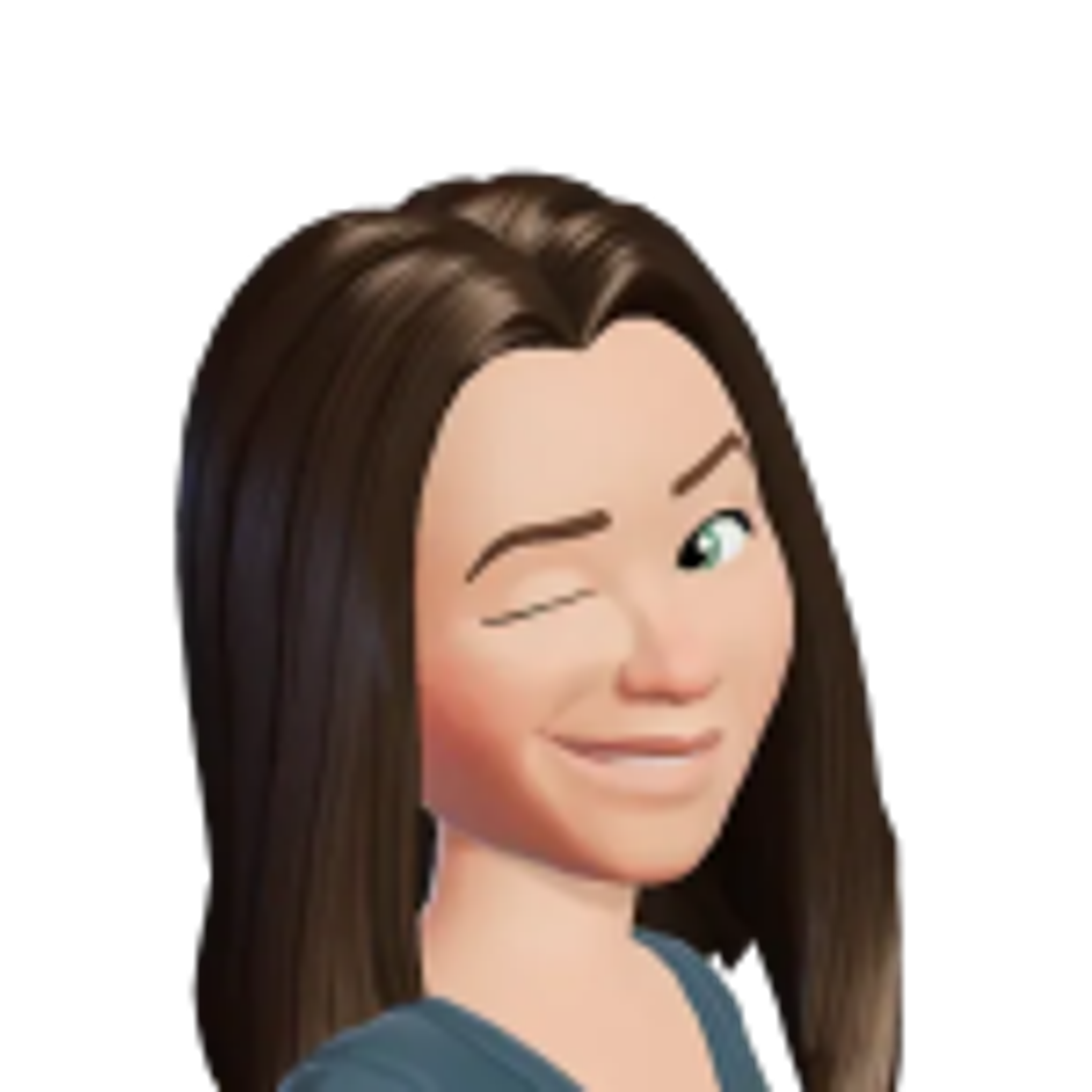 WhatsApp Avatare Sticker - Zwinkern