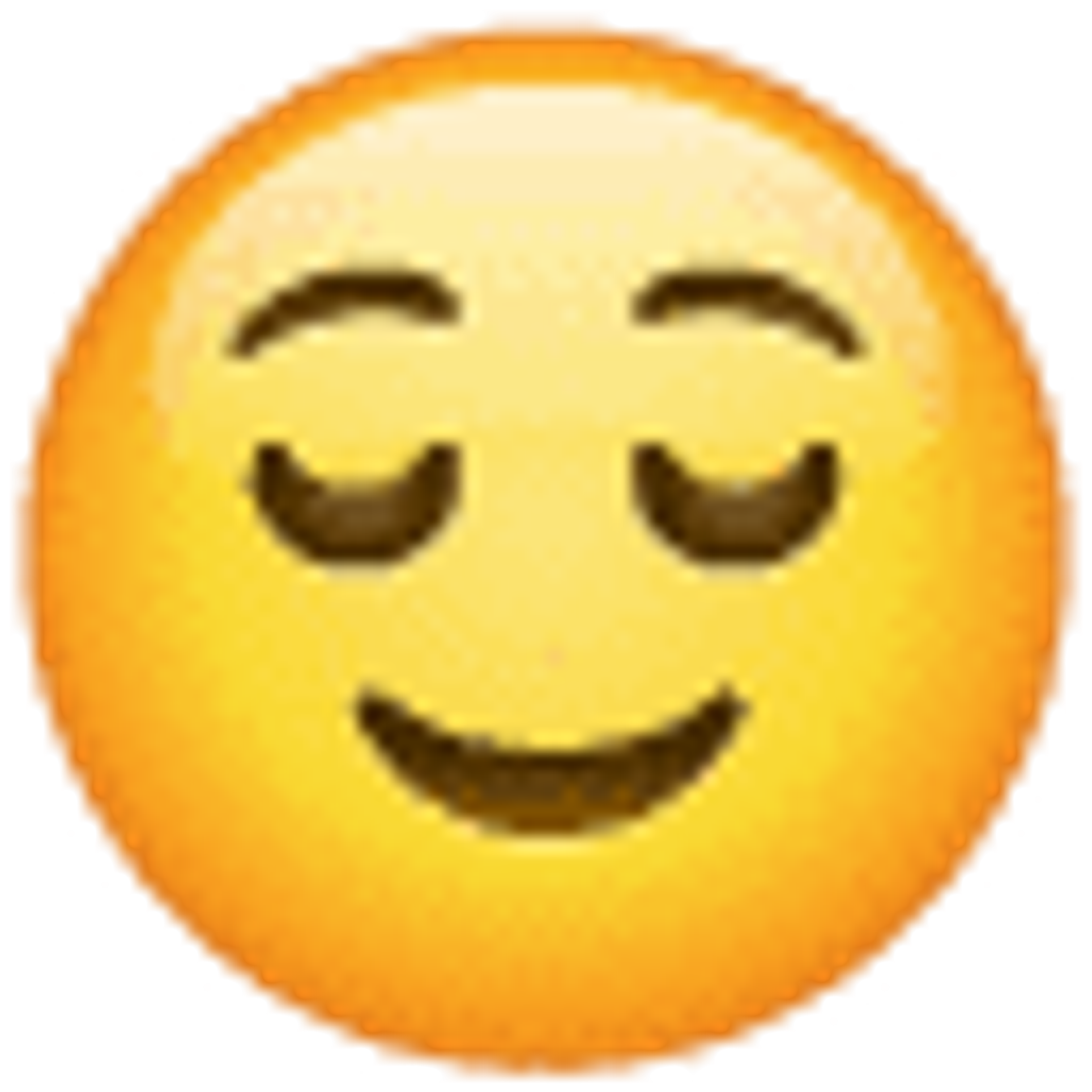 Erleichtertes Gesicht