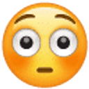 Errötetes Gesicht