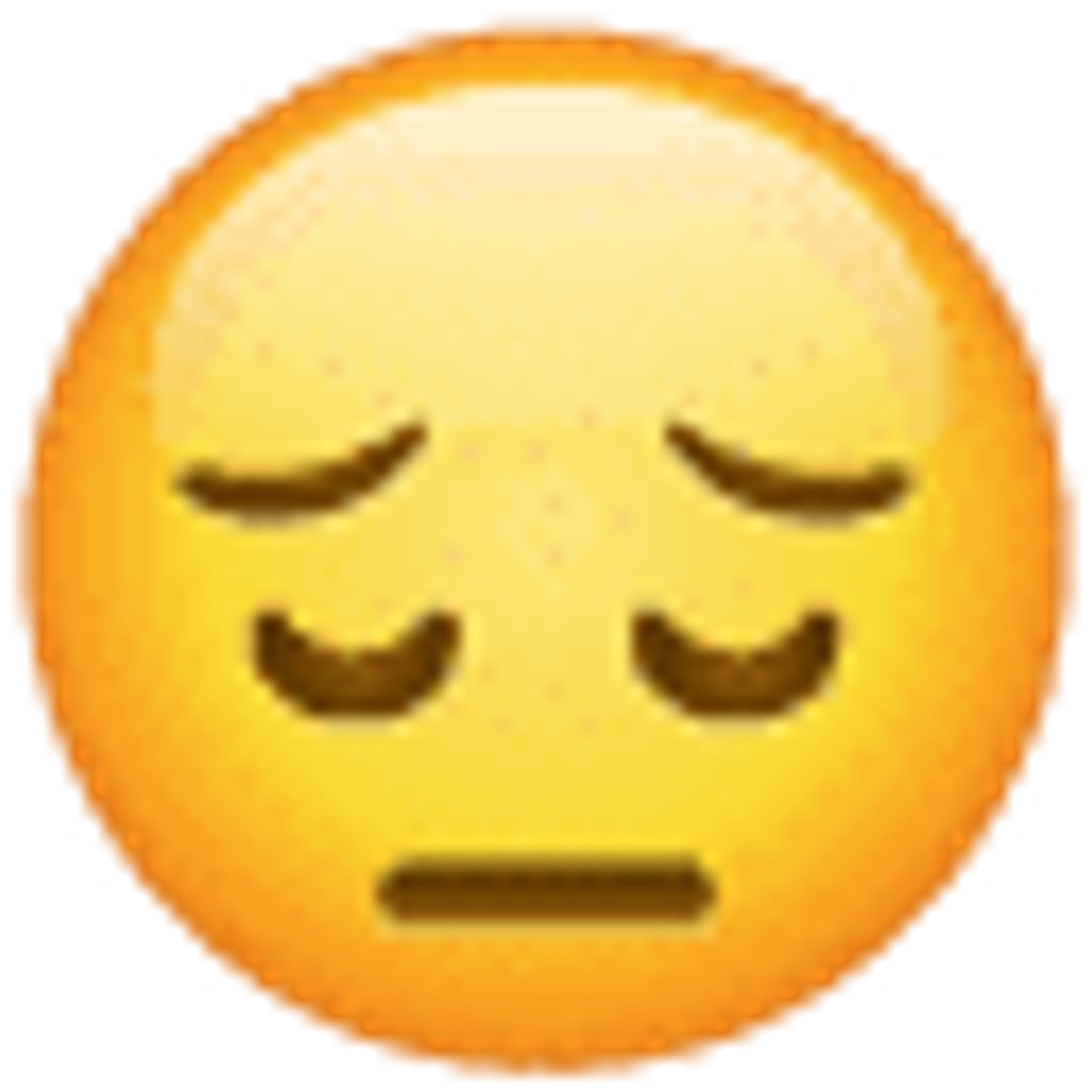 Nachdenkliches Gesicht