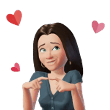 WhatsApp Sticker - Lieb jemanden um Gefallen bitten