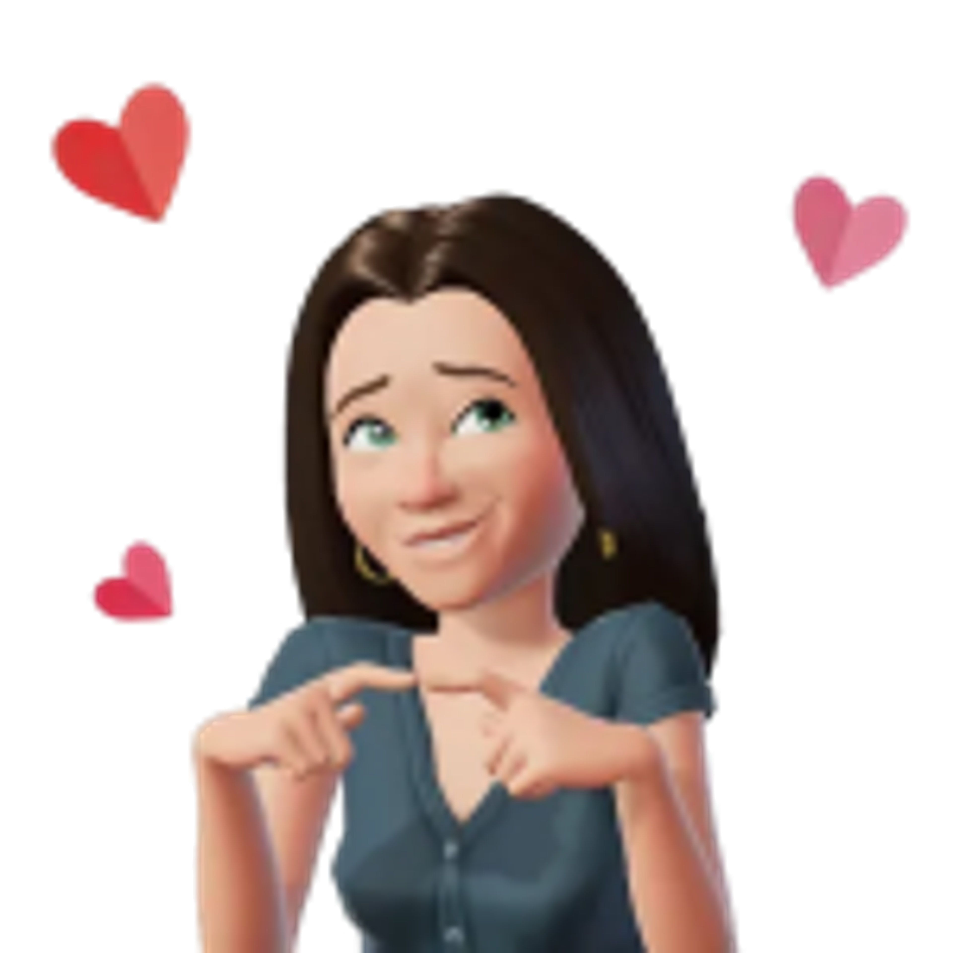 WhatsApp  Sticker - Lieb jemanden um Gefallen bitten