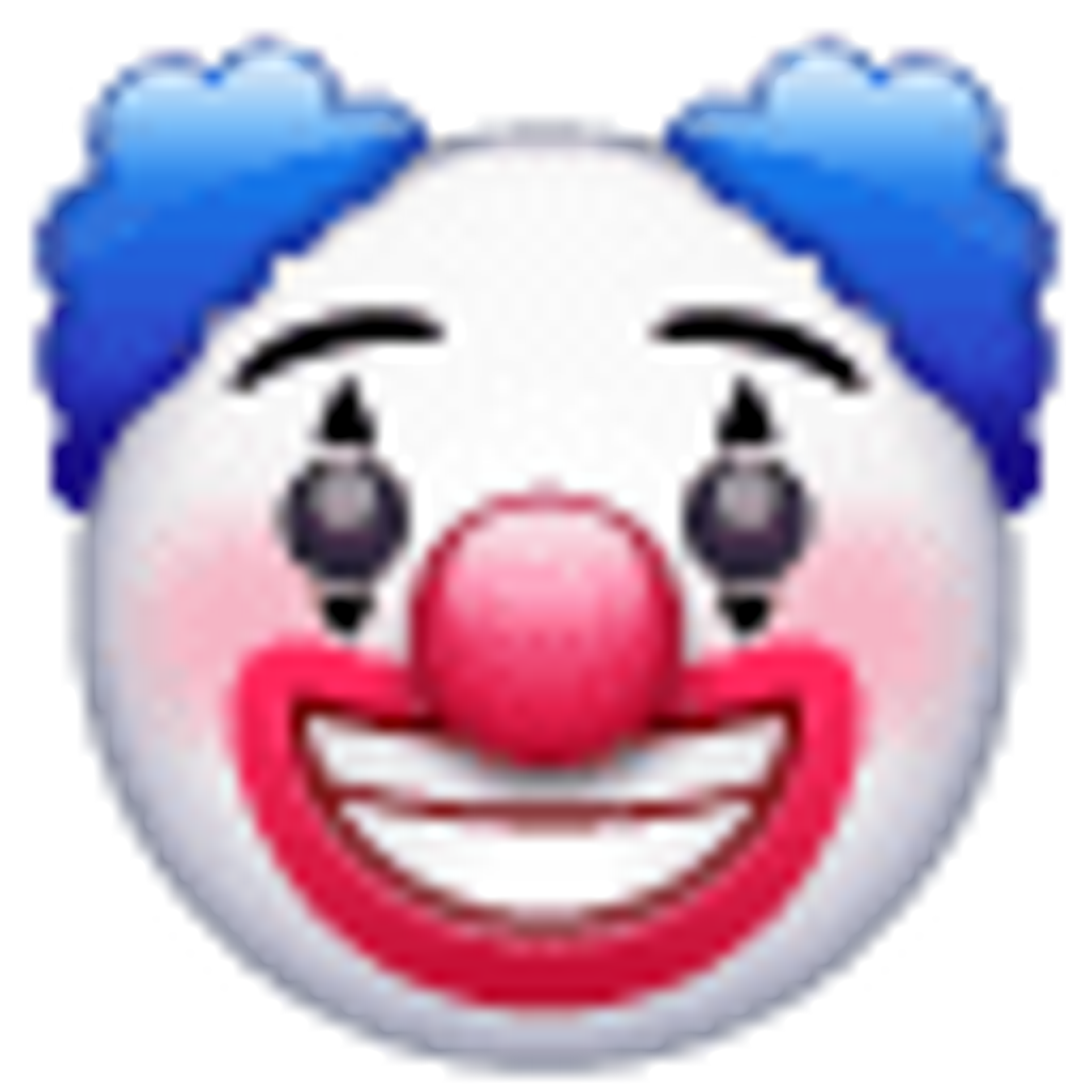 Clown Gesicht