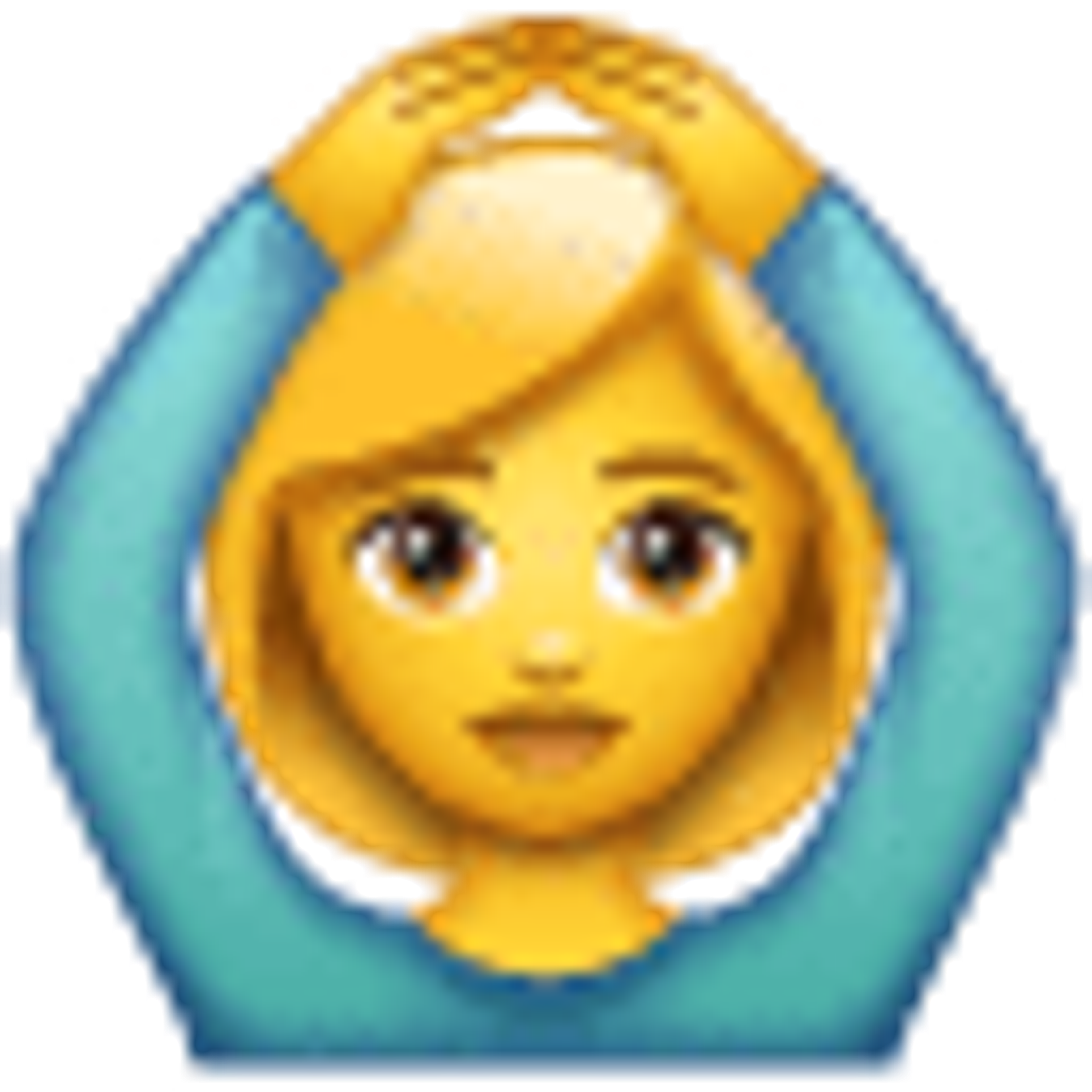 Gesicht mit Alles-in-Ordnung-Pose