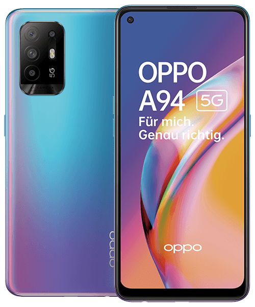 OPPO A94 5G Front-Backansicht