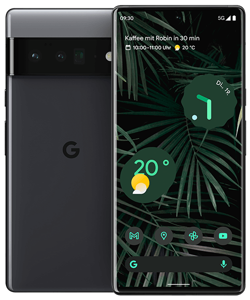 Google Pixel 6 Pro Front-Backansicht