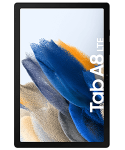 Galaxy Tab A8 LTE dark grey
