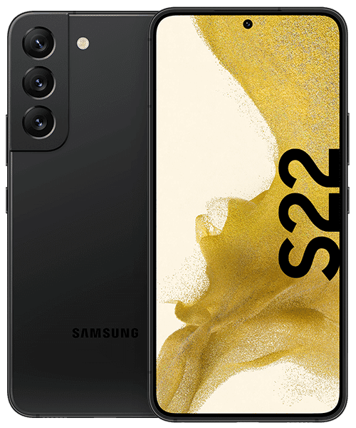 Samsung Galaxy S22 Front-Backansicht