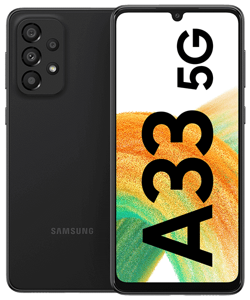 Samsung Galaxy A33 5G Front-Backansicht