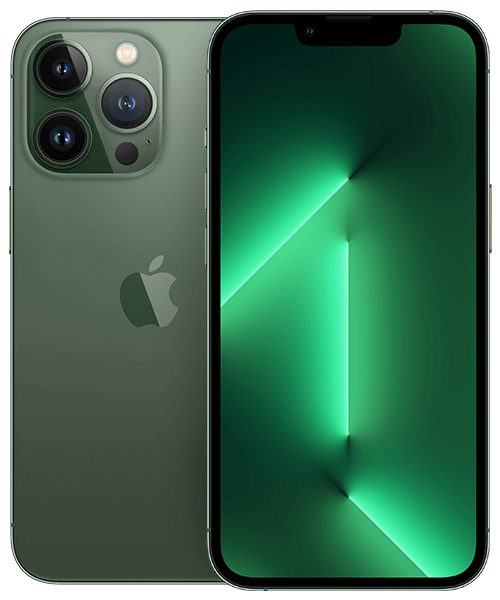 Apple iPhone 13 Pro Max mit Vertrag günstig bei Sparhandy Apple iPhone 13 Pro Max Front-Backansicht