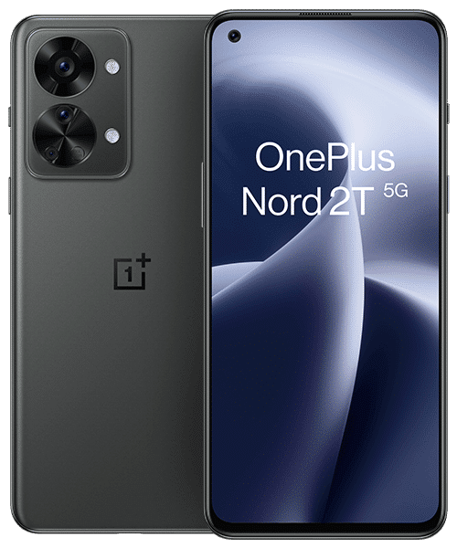 OnePlus Nord 2T 5G Front-Backansicht