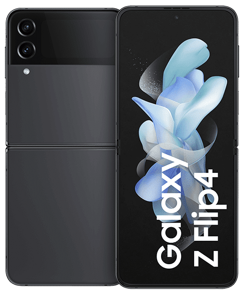 Samsung Galaxy Z Flip 4 5G Front-Backansicht