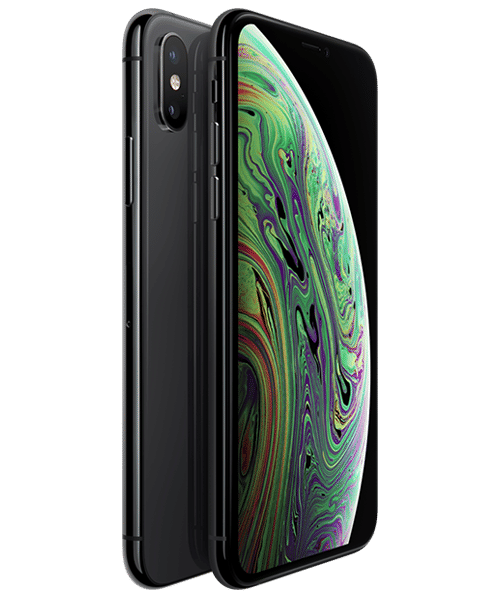 Apple iPhone XS Refurbished mit Vertrag günstig bei Sparhandy Apple iPhone XS Refurbished Front-Backansicht