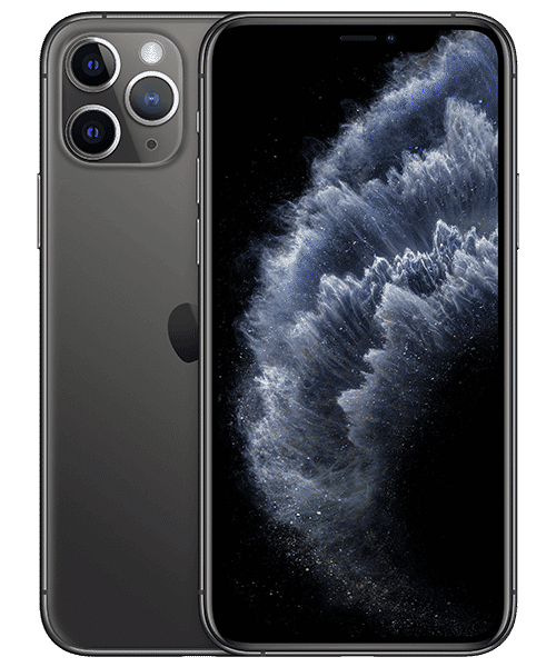 Apple iPhone 11 Pro Refurbished mit Vertrag günstig bei Sparhandy Apple iPhone 11 Pro Refurbished Front-Backansicht