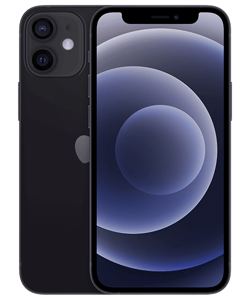 Apple iPhone 12 mini Refurbished mit Vertrag günstig bei Sparhandy Apple iPhone 12 mini Refurbished Front-Backansicht
