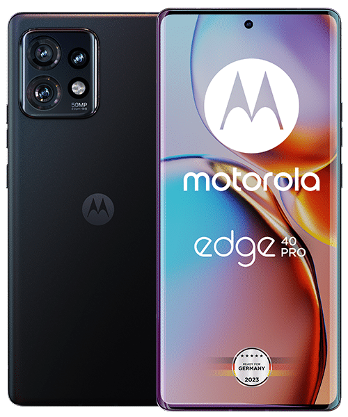 Motorola edge 40 Pro Front-Backansicht