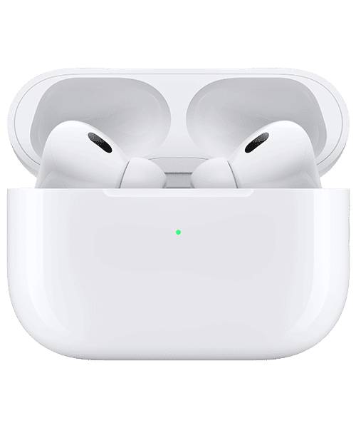 Apple AirPods Pro (2. Generation) mit Vertrag günstig bei Sparhandy Apple AirPods Pro (2. Generation) Front-Backansicht