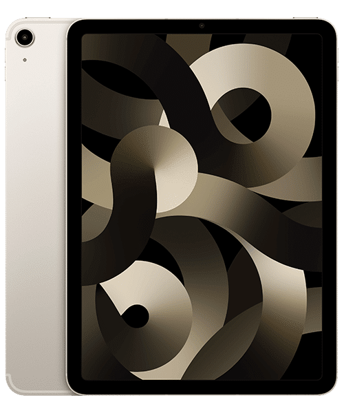 Apple iPad Air (2022) Front-Backansicht