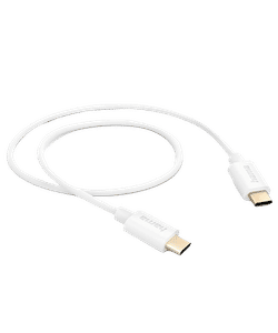 Ladekabel USB-C auf USB-C 1m weiß