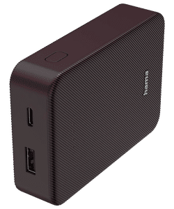 Power Pack "Colour 10", 10000mAh pflaume2 Ausgänge: USB-C, USB-A